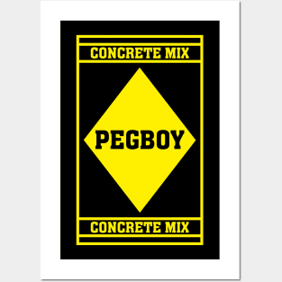 90s Pegboy Band Posters and Art